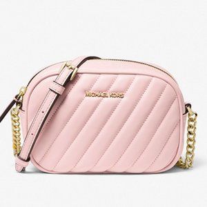 Michael Kors Blush Small Quilted Crossbody NWT & Gift Box